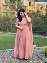 hand embroidered orchid dress