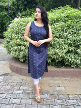 Blue Printed Kurti