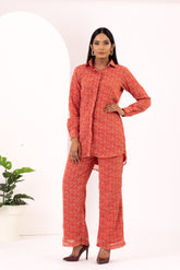 Orange Co ord Set - kasumi.in
