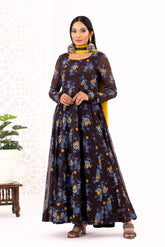 Floral anarkali set - kasumi.in