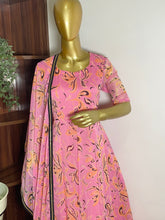 Pink chiffon anarkali - kasumi.in