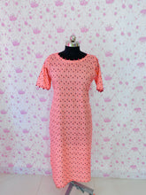 Peach cotton kurti - kasumi.in