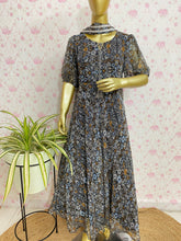 Printed black dress - kasumi.in