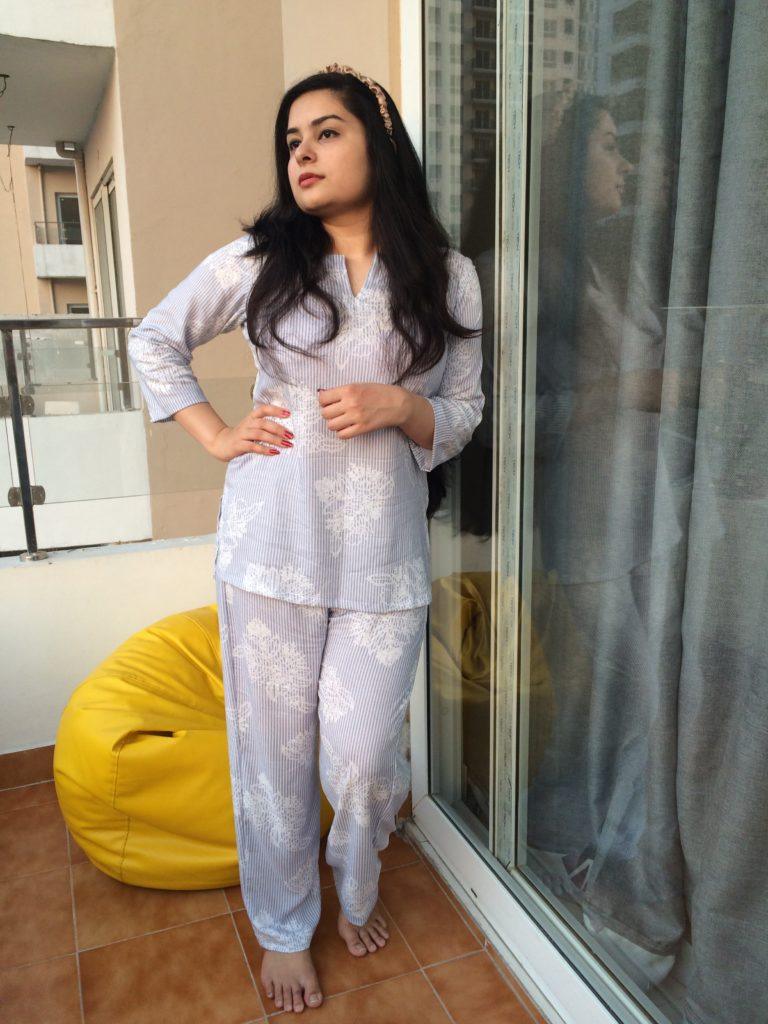 Rayon Lounge wear Set