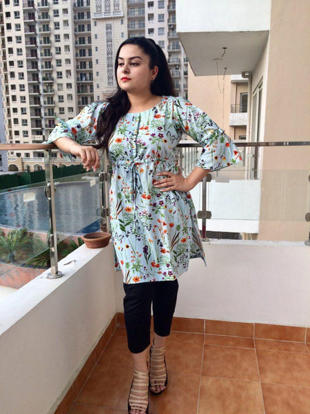 Mint Short Kurti
