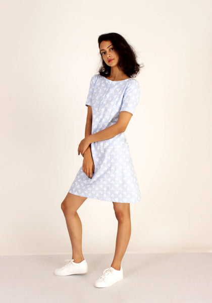 Denim Short Dress
