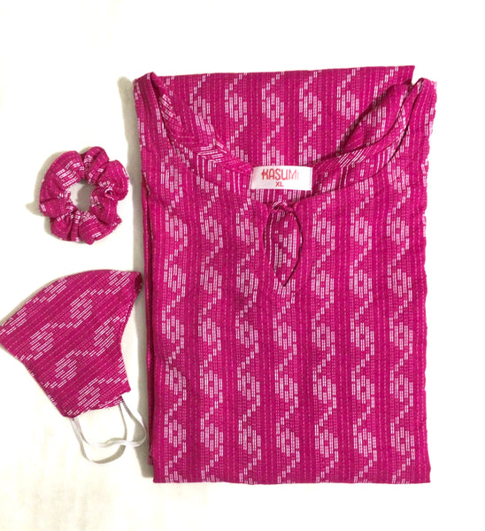 Pink kurti