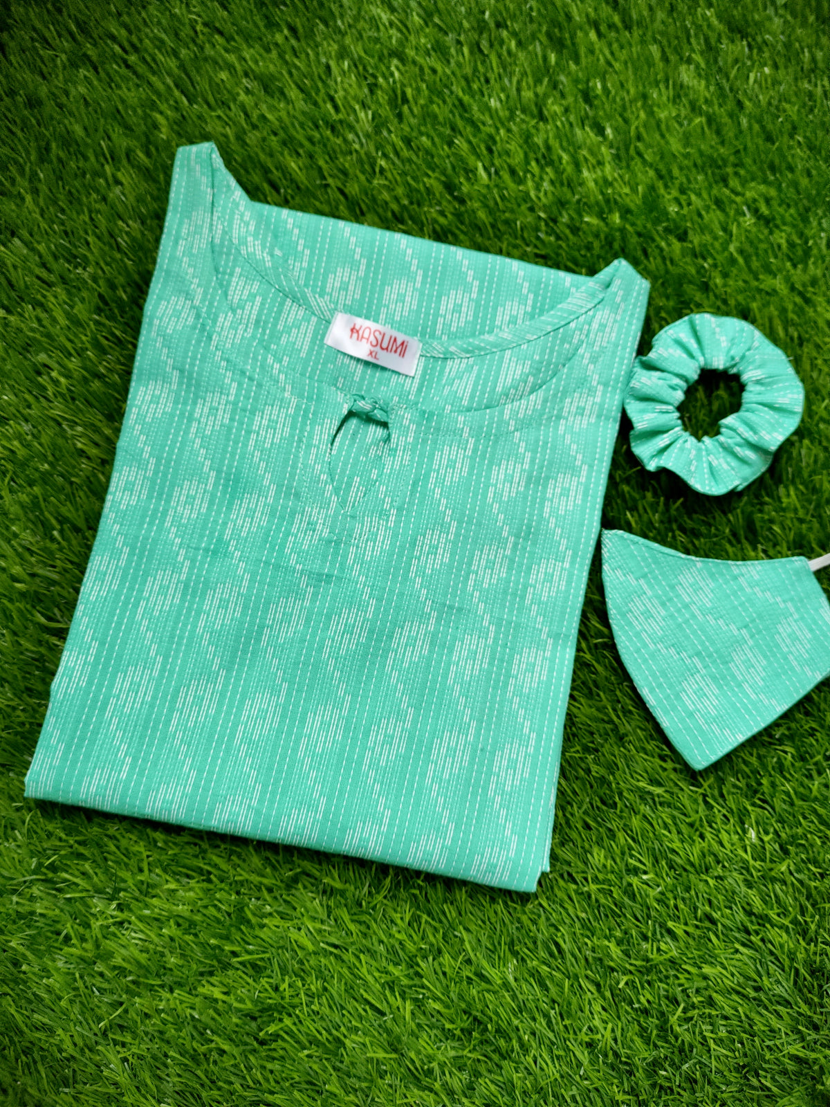 Sea green kurti - kasumi.in