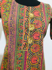 Multicolor cotton kurti