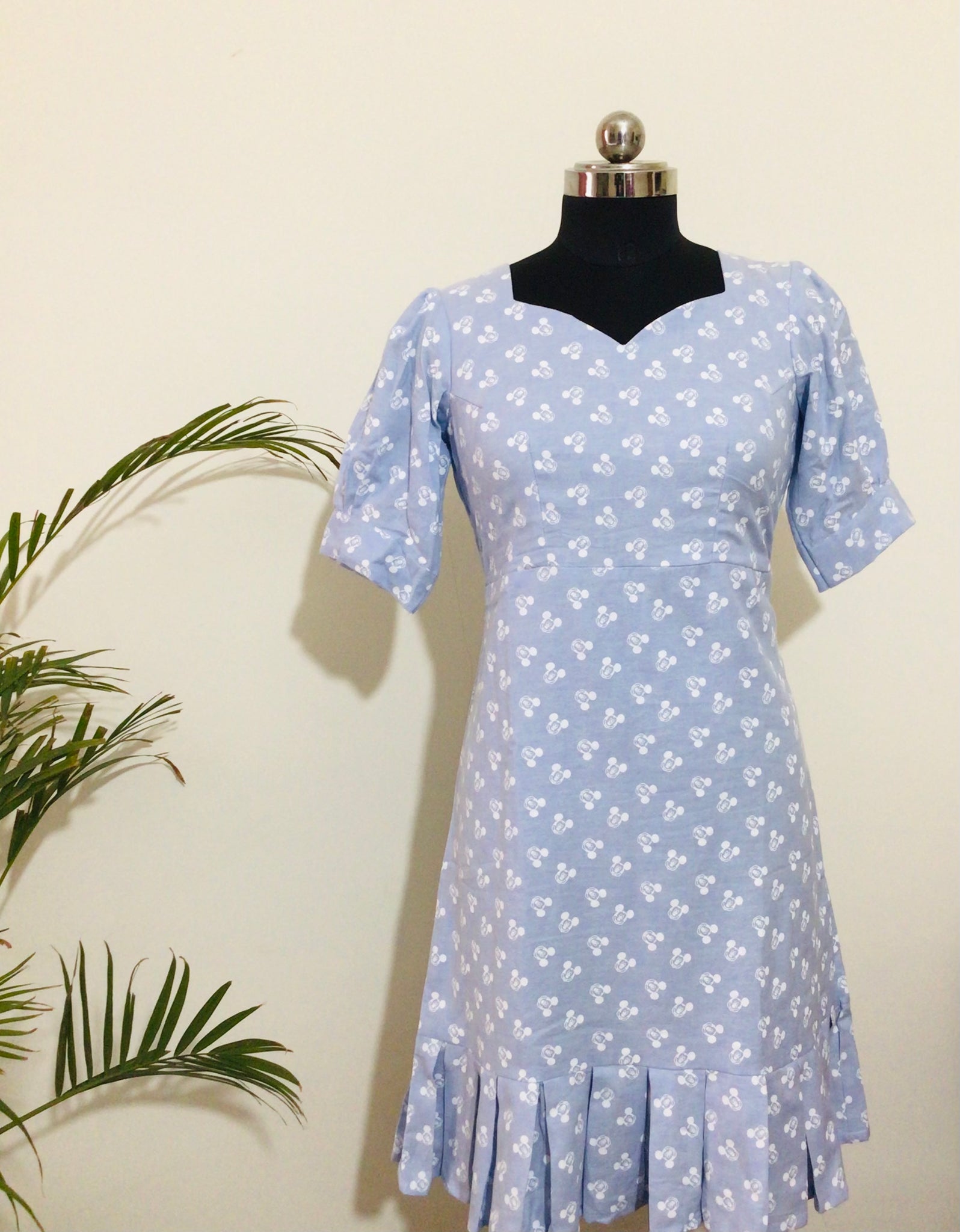 Denim dress