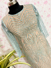 Blue cocktail dress - kasumi.in