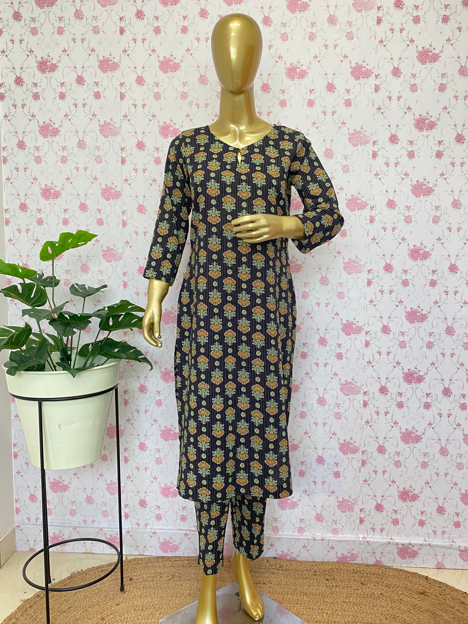 Navy blue kurti