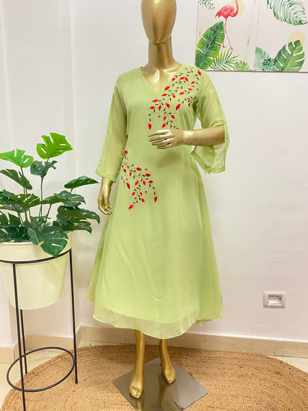 Pista A shape dress