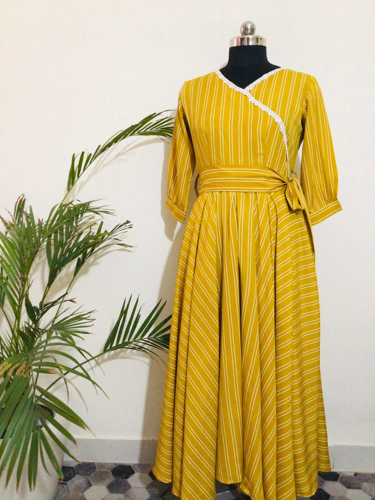 Mustard dress - kasumi.in